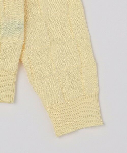 SHIPS / シップス ニット・セーター | SHIPS: 〈手洗い可能〉Amossa(R) シャンティ ブロック リンクス編み 長袖 ニット | 詳細23