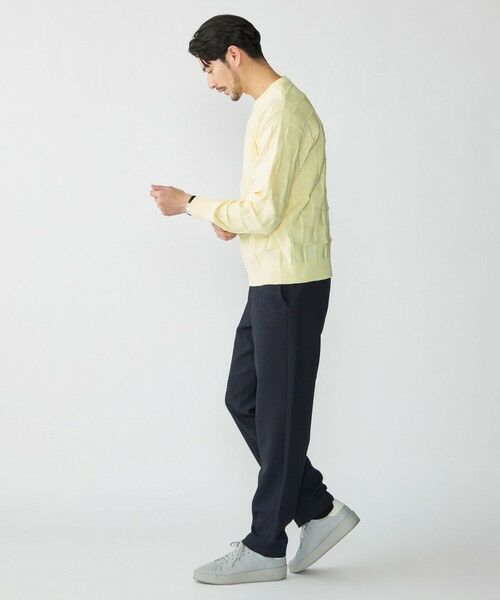 SHIPS / シップス ニット・セーター | SHIPS: 〈手洗い可能〉Amossa(R) シャンティ ブロック リンクス編み 長袖 ニット | 詳細11