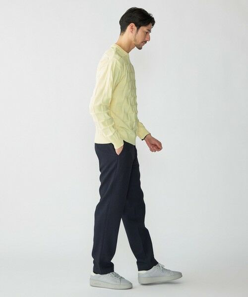 SHIPS / シップス ニット・セーター | SHIPS: 〈手洗い可能〉Amossa(R) シャンティ ブロック リンクス編み 長袖 ニット | 詳細13