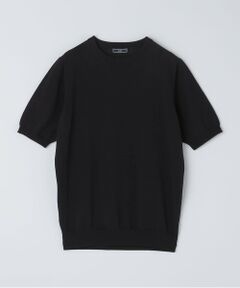 SHIPS / シップス ニット・セーター | SHIPS: ICE COTTON クルーネック ショートスリーブ ニットTシャツ