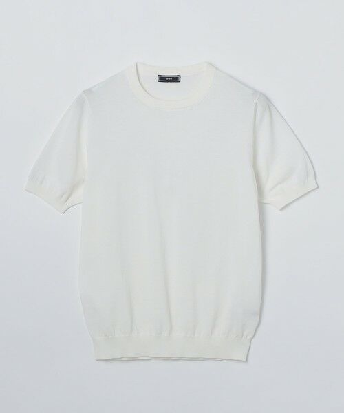 SHIPS / シップス ニット・セーター | SHIPS: ICE COTTON クルーネック ショートスリーブ ニットTシャツ | 詳細6