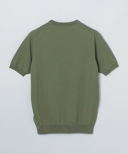 SHIPS / シップス ニット・セーター | SHIPS: ICE COTTON クルーネック ショートスリーブ ニットTシャツ | 詳細12