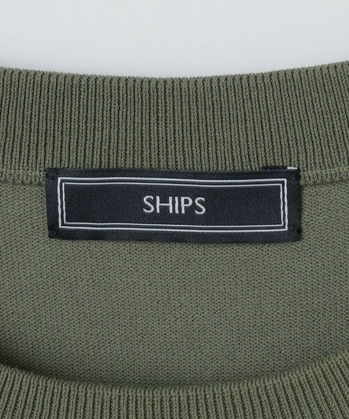SHIPS / シップス ニット・セーター | SHIPS: ICE COTTON クルーネック ショートスリーブ ニットTシャツ | 詳細14