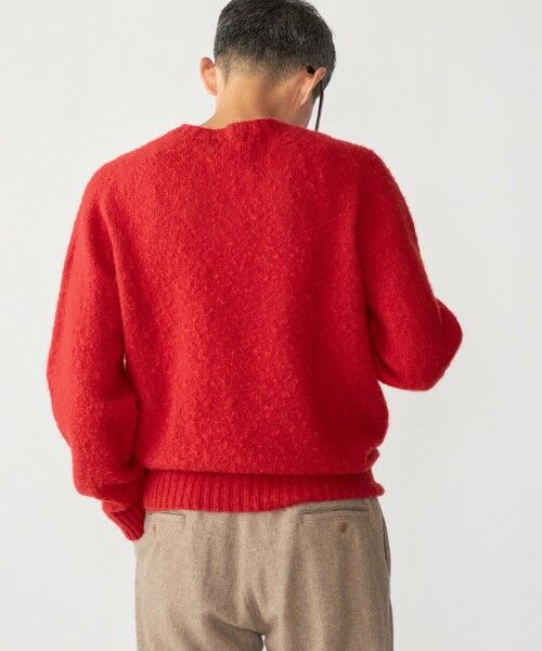 SHIPS / シップス ニット・セーター | 【SHIPS別注】HARLEY OF SCOTLAND: ウール シャギー クルーネック ニット | 詳細11