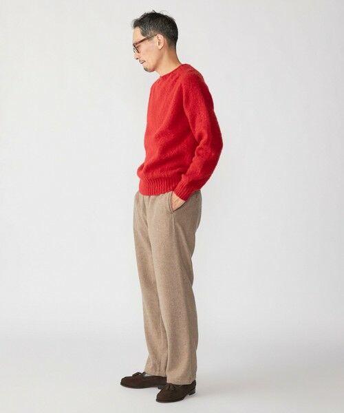 SHIPS / シップス ニット・セーター | 【SHIPS別注】HARLEY OF SCOTLAND: ウール シャギー クルーネック ニット | 詳細6