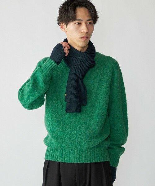 SHIPS / シップス ニット・セーター | 【SHIPS別注】HARLEY OF SCOTLAND: ウール シャギー クルーネック ニット | 詳細20