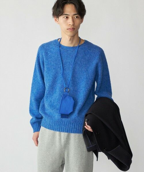 SHIPS / シップス ニット・セーター | 【SHIPS別注】HARLEY OF SCOTLAND: ウール シャギー クルーネック ニット | 詳細24