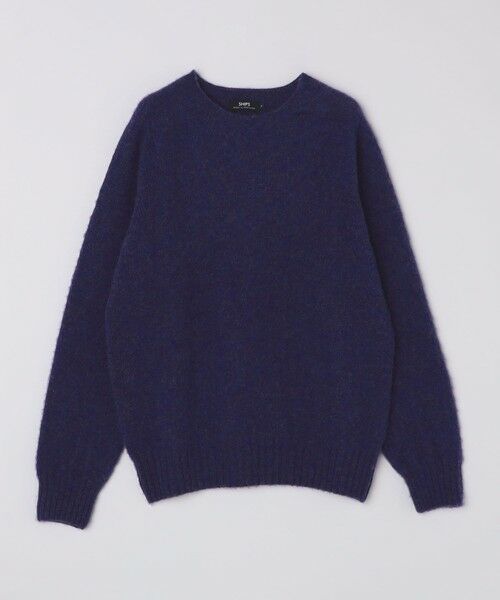 SHIPS / シップス ニット・セーター | 【SHIPS別注】HARLEY OF SCOTLAND: ウール シャギー クルーネック ニット | 詳細29
