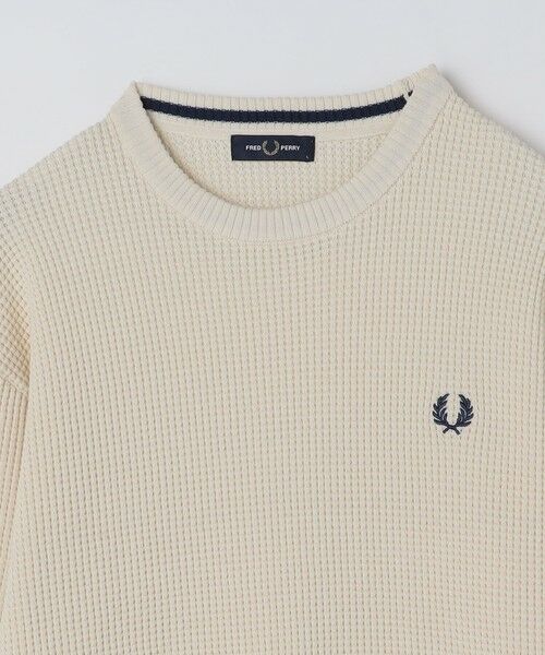 SHIPS / シップス ニット・セーター | 【SHIPS別注】FRED PERRY: シングル ティップ ワッフル ニット | 詳細12