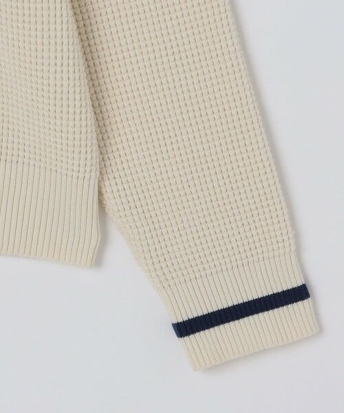 SHIPS / シップス ニット・セーター | 【SHIPS別注】FRED PERRY: シングル ティップ ワッフル ニット | 詳細14
