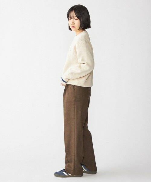 SHIPS / シップス ニット・セーター | 【SHIPS別注】FRED PERRY: シングル ティップ ワッフル ニット | 詳細2