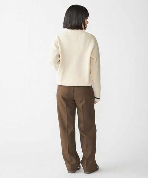 SHIPS / シップス ニット・セーター | 【SHIPS別注】FRED PERRY: シングル ティップ ワッフル ニット | 詳細4