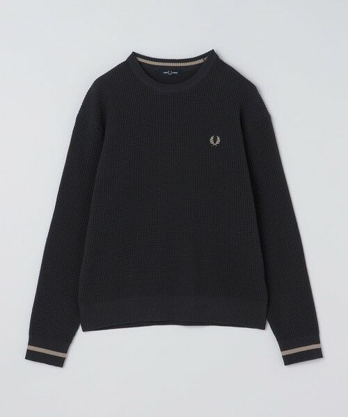 SHIPS / シップス ニット・セーター | 【SHIPS別注】FRED PERRY: シングル ティップ ワッフル ニット | 詳細20