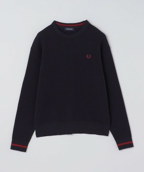 SHIPS / シップス ニット・セーター | 【SHIPS別注】FRED PERRY: シングル ティップ ワッフル ニット | 詳細29