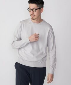 SHIPS / シップス ニット・セーター | SHIPS: シーアイランド コットン クールネック 無地 ニット