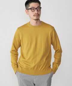 SHIPS / シップス ニット・セーター | SHIPS: シーアイランド コットン クールネック 無地 ニット