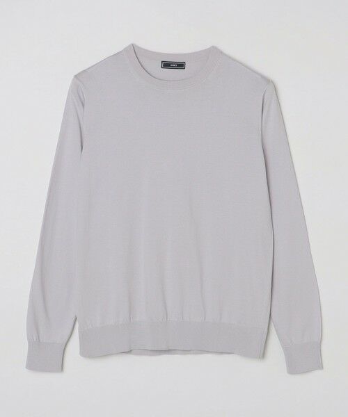 SHIPS / シップス ニット・セーター | SHIPS: シーアイランド コットン クールネック 無地 ニット | 詳細7