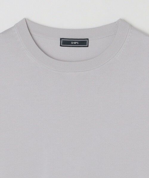 SHIPS / シップス ニット・セーター | SHIPS: シーアイランド コットン クールネック 無地 ニット | 詳細8