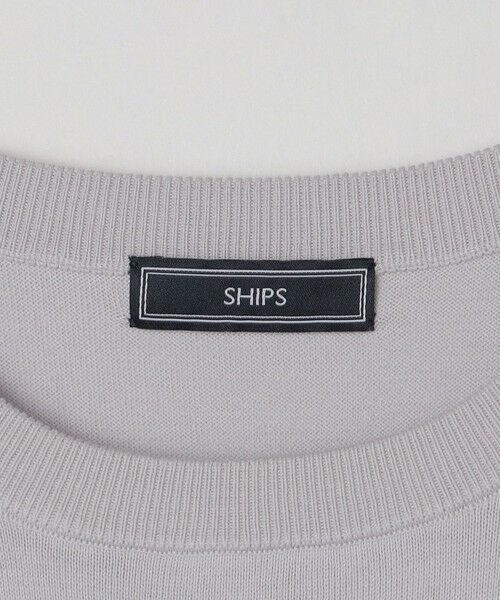 SHIPS / シップス ニット・セーター | SHIPS: シーアイランド コットン クールネック 無地 ニット | 詳細10