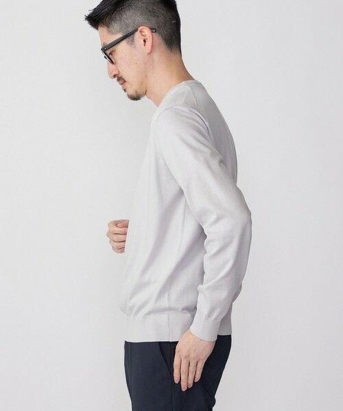 SHIPS / シップス ニット・セーター | SHIPS: シーアイランド コットン クールネック 無地 ニット | 詳細3