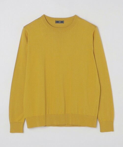 SHIPS / シップス ニット・セーター | SHIPS: シーアイランド コットン クールネック 無地 ニット | 詳細15