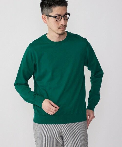 SHIPS / シップス ニット・セーター | SHIPS: シーアイランド コットン クールネック 無地 ニット | 詳細17