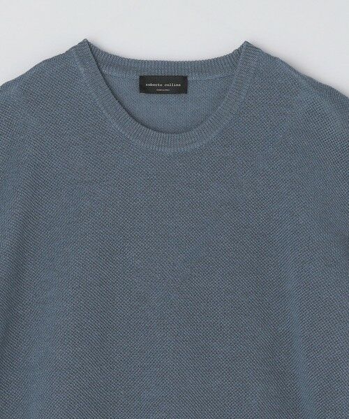 SHIPS / シップス ニット・セーター | ROBERTO COLLINA: LINEN PIQUE TEE | 詳細3