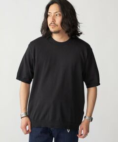 SHIPS / シップス ニット・セーター | SHIPS: 〈手洗い可能〉 14ゲージ TEXBRID(R) リネン ニット Tシャツ