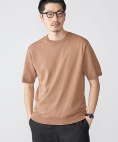 SHIPS / シップス ニット・セーター | SHIPS: 〈手洗い可能〉 14ゲージ TEXBRID(R) リネン ニット Tシャツ