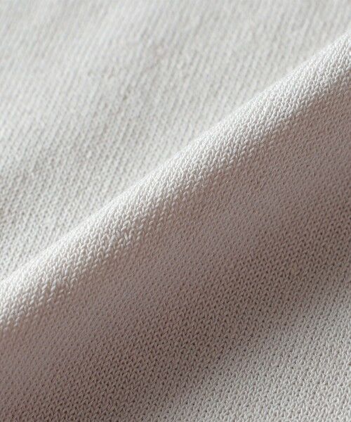 SHIPS / シップス ニット・セーター | SHIPS: 〈手洗い可能〉 14ゲージ TEXBRID(R) リネン ニット Tシャツ | 詳細4