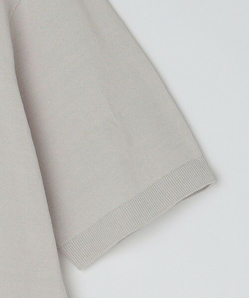 SHIPS / シップス ニット・セーター | SHIPS: 〈手洗い可能〉 14ゲージ TEXBRID(R) リネン ニット Tシャツ | 詳細6