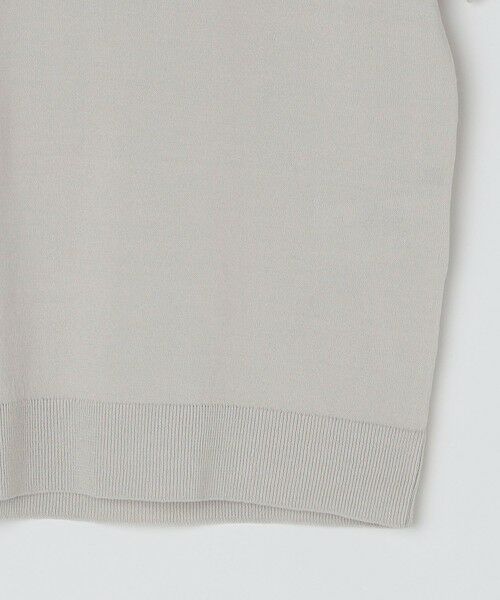 SHIPS / シップス ニット・セーター | SHIPS: 〈手洗い可能〉 14ゲージ TEXBRID(R) リネン ニット Tシャツ | 詳細7