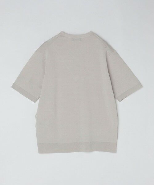 SHIPS / シップス ニット・セーター | SHIPS: 〈手洗い可能〉 14ゲージ TEXBRID(R) リネン ニット Tシャツ | 詳細9