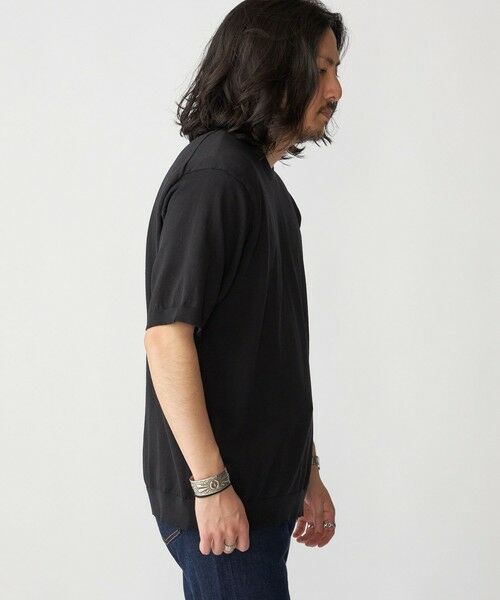 SHIPS / シップス ニット・セーター | SHIPS: 〈手洗い可能〉 14ゲージ TEXBRID(R) リネン ニット Tシャツ | 詳細13