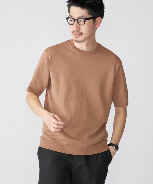 SHIPS / シップス ニット・セーター | SHIPS: 〈手洗い可能〉 14ゲージ TEXBRID(R) リネン ニット Tシャツ | 詳細19