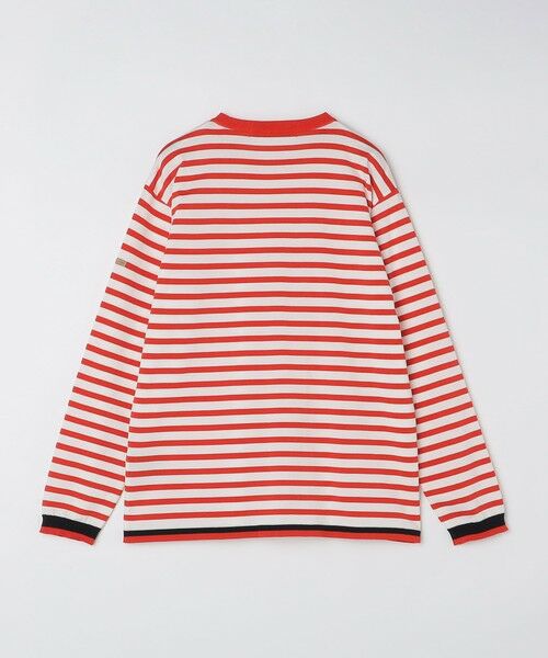 SHIPS / シップス ニット・セーター | BATEAUX DE SHIPS: スーピマコットン 18ゲージ ボーダー クルーネック ニット | 詳細6