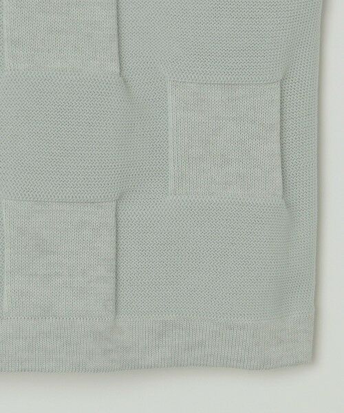 SHIPS / シップス ニット・セーター | SHIPS:〈手洗い可能〉Amossa(R) シャンティ ブロック リンクス編み ニット Tシャツ | 詳細16