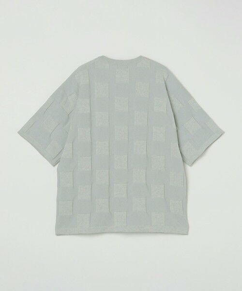 SHIPS / シップス ニット・セーター | SHIPS:〈手洗い可能〉Amossa(R) シャンティ ブロック リンクス編み ニット Tシャツ | 詳細18