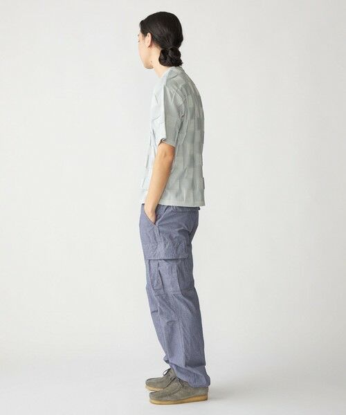 SHIPS / シップス ニット・セーター | SHIPS:〈手洗い可能〉Amossa(R) シャンティ ブロック リンクス編み ニット Tシャツ | 詳細3