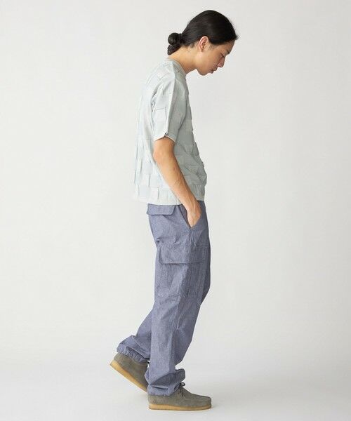 SHIPS / シップス ニット・セーター | SHIPS:〈手洗い可能〉Amossa(R) シャンティ ブロック リンクス編み ニット Tシャツ | 詳細5