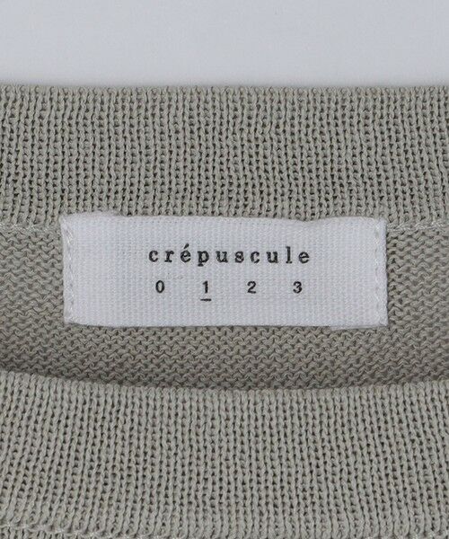 SHIPS / シップス ニット・セーター | crepuscule: JAPANESE PAPRER KNIT TEE | 詳細8