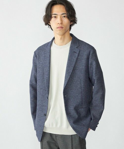 SHIPS / シップス ニット・セーター | SHIPS: リネン×TEXBRID クルーネック ニット Tシャツ | 詳細1