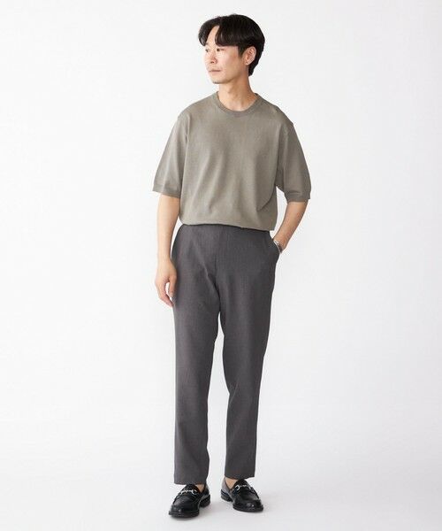 SHIPS / シップス ニット・セーター | SHIPS: リネン×TEXBRID クルーネック ニット Tシャツ | 詳細6