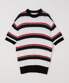 SHIPS / シップス ニット・セーター | BATEAUX DE SHIPS: ケーブル ニット Tシャツ