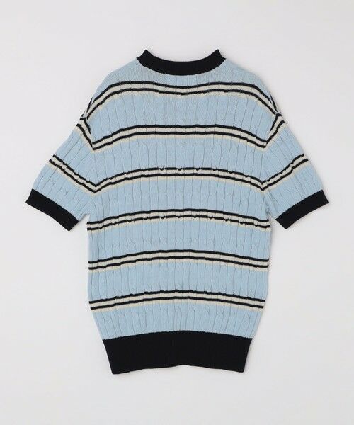 SHIPS / シップス ニット・セーター | BATEAUX DE SHIPS: ケーブル ニット Tシャツ | 詳細6