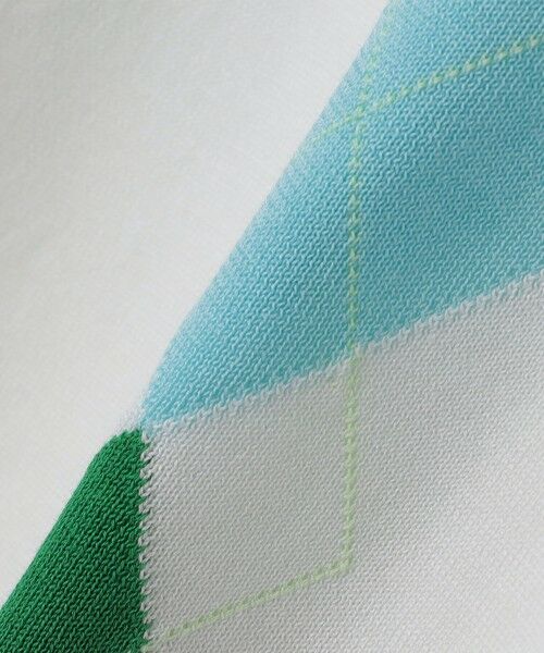 SHIPS / シップス ニット・セーター | BATEAUX DE SHIPS:〈手洗い可能〉14ゲージ アーガイル クルーネック ニット | 詳細1