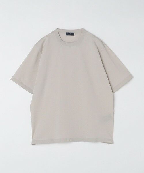 SHIPS / シップス ニット・セーター | SHIPS:〈 洗濯機可能〉18ゲージ ポリエステル ライト リラックス ニット Tシャツ | 詳細3