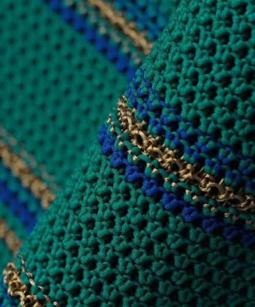 SHIPS / シップス ニット・セーター | SHIPS:〈手洗い可能〉Amossa(R) メッシュ ボーダー ニット Tシャツ | 詳細13