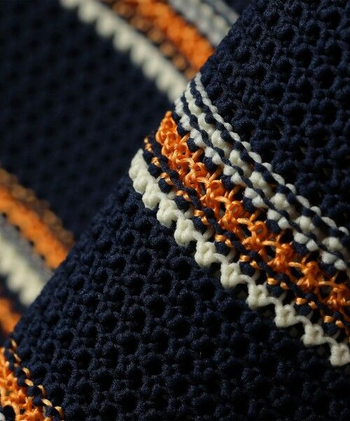 SHIPS / シップス ニット・セーター | SHIPS:〈手洗い可能〉Amossa(R) メッシュ ボーダー ニット Tシャツ | 詳細24