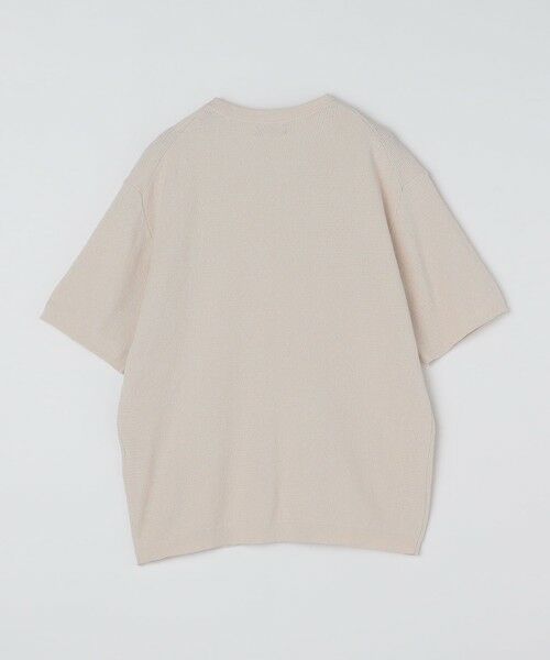 SHIPS / シップス ニット・セーター | SHIPS:〈手洗い可能〉リネン バスケット ニット Tシャツ | 詳細4